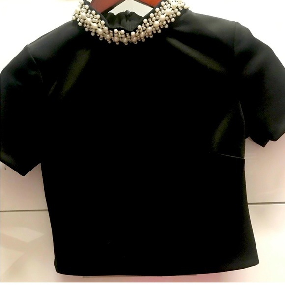 Aqua Tops - Adorable Embellished Aqua (Bloomingdale’s) Top.